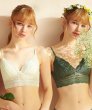 画像1:  ボヘミアン ファンシー ファッション ブラジャー ＋ショーツ 上下セット 見せブラ (1)