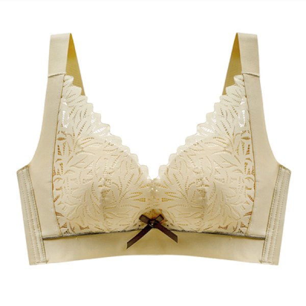 画像6: グラマーサイズ対応 大きいサイズ ノンワイヤーブラ ナイトブラ ブラジャー (6)