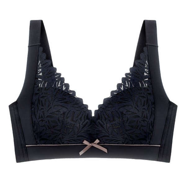 画像5: グラマーサイズ対応 大きいサイズ ノンワイヤーブラ ナイトブラ ブラジャー (5)