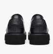 画像3: square toe leather Thick-soled loafers boots 　メンズスクエアトゥプラットホームレザースリッポンスニーカーブーツ (3)