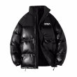 画像1: NASA×Leather down jacket　ナサ×レザーダウンジャケットブルゾンスタジャン (1)