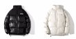 画像7: NASA×Leather down jacket　ナサ×レザーダウンジャケットブルゾンスタジャン (7)