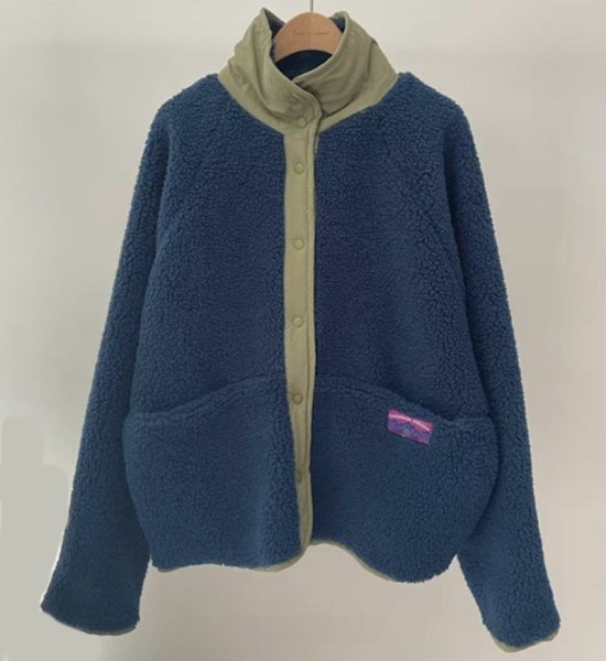 画像3: Women's reversible fur fleece jacket coat outer 　リバーシブルファーボアジャケットコートアウター (3)