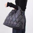 画像10: Women's New solid color down one-shoulder handbag tote Shoulder Bag ソリッドカラーダウンワンショルダーキルティングハンドバッグトートショルダー2WAYバッグ (10)