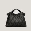 画像7: Women's New solid color down one-shoulder handbag tote Shoulder Bag ソリッドカラーダウンワンショルダーキルティングハンドバッグトートショルダー2WAYバッグ (7)