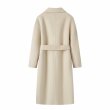 画像4: Women's double-sided woolen coat long coat outer  ウーマンダブルロングコート ジャケット　アウター (4)