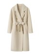 画像1: Women's double-sided woolen coat long coat outer  ウーマンダブルロングコート ジャケット　アウター (1)