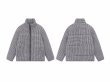 画像3: houndstooth Zip up down jacket coat　男女兼用ユニセックス千鳥格子ジップアップ ダウンジャケット コート (3)