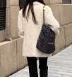 画像6: Women's Tailor Color Maillard Teddy Bear Coat jacket outer  ウーマンテイラーカラーテディベア ジャケット コートアウター (6)