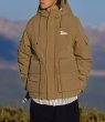 画像6: contrasting color quilted jacket coat　ユニセックス男女兼用キルティングコントラストジャケットコート (6)