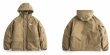 画像4: contrasting color quilted jacket coat　ユニセックス男女兼用キルティングコントラストジャケットコート (4)