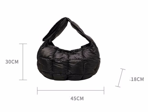 画像15: QUILT SINGLE SHOULDER CROSSBODY BAG　男女兼用ユニセックスキルティングシングルショルダークロスボディバッグショルダーバッグ (15)