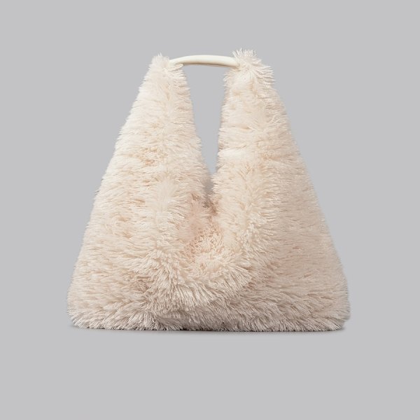 画像4: fur candy color tote SHOULDER BAG　男女兼用ユニセックスキャンディーカラーファートートバッグショルダーバッグ (4)