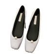 画像2: With one point pearl flat pumps ballet shoes　ワンポイントパール付き フラットパンプス バレーシューズ (2)
