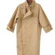 画像11: Women's Long Stand Collar Temperament Commuting Style Casual coat jacket 　ユニセックス男女兼用スタンドカラーウインドブレーカーロングコート (11)