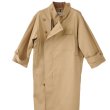 画像1: Women's Long Stand Collar Temperament Commuting Style Casual coat jacket 　ユニセックス男女兼用スタンドカラーウインドブレーカーロングコート (1)