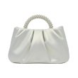 画像18: pearl handle leather under arm shoulder tote bag　男女兼用ユニセックスパールハンドルレザーアンダーアームショルダートートバッグ (18)