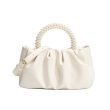 画像20: pearl handle leather under arm shoulder tote bag　男女兼用ユニセックスパールハンドルレザーアンダーアームショルダートートバッグ (20)