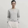 画像3: Women's Versatile Button Short Round Neck Knitted Cardigan sweater 　ファッションボタンショート丈ラウンドネックカーディガンセーターニット (3)