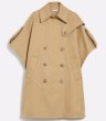 画像5: Women's Double-breasted Slim Medium Long Shawl Cape coat jacket 　ダブルブレストミディアムロングショールケープコート (5)