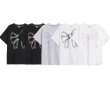 画像7: BIG RIBBON LINE T SHIRT　男女兼用ユニセックスビッグリボンプリント半袖Tシャツ  (7)