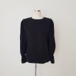 画像5: Women's round neck versatile pullover bell sleeve top blouse long sleeve shirt blouse 　ラウンドネック ベルスリーブ 長袖シャツブラウス (5)