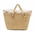 画像1: large capacity basket woven rattan tote bag　フレンチスタイルラージキャパシティーニュースタイルかご籠トートバッグ (1)