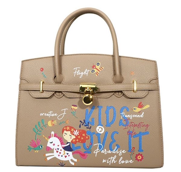 画像2: pop graphic girl paint tote bag　男女兼用ユニセックスポップグラフィックガールペイントトートバッグ (2)