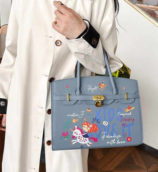 画像12: pop graphic girl paint tote bag　男女兼用ユニセックスポップグラフィックガールペイントトートバッグ (12)