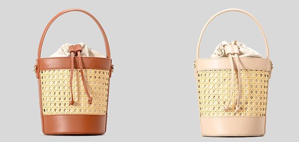 画像5:  rattan bucket Blanchett Bag  bucket bag tote bag　バケットかご籠ブランシェットバッグトートショルダーバッグ (5)