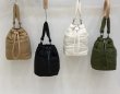 画像7: quilted cotton portable bucket tote shoulder crossbody bag 　キルティングバケット巾着トートショルダークロスボディーポシェットバッグ (7)
