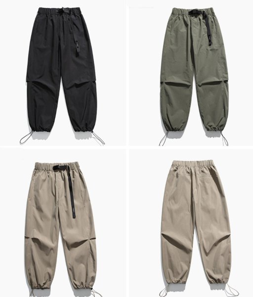 画像11: wide-leg workwear straight Regs Pants メンズユニセックスストレートレッグパンツ (11)