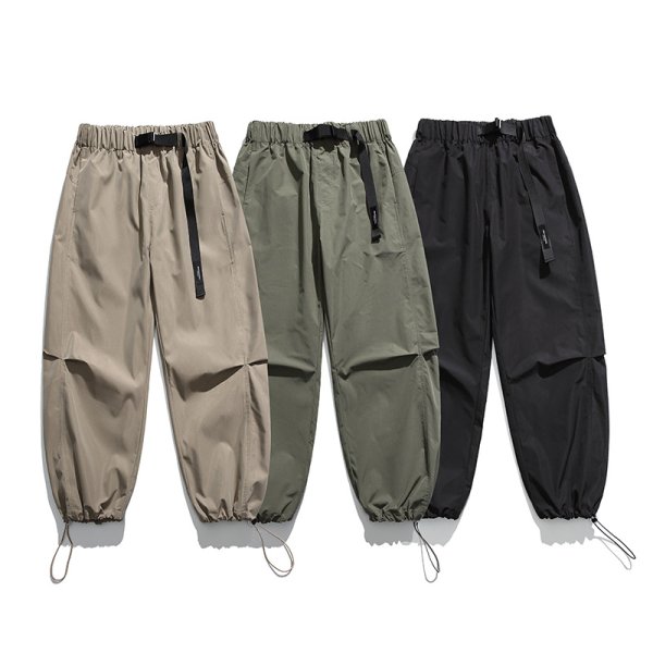 画像9: wide-leg workwear straight Regs Pants メンズユニセックスストレートレッグパンツ (9)