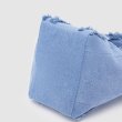 画像8:  letter denim versatile portable tote shoulder crossbody bag 　レターデニムフリンジトートショルダークロスボディーポシェットバッグ (8)