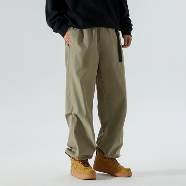 画像5: wide-leg workwear straight Regs Pants メンズユニセックスストレートレッグパンツ (5)