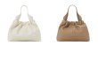 画像2: One Shoulder ruffle Under Arm Tote Shoulder Bag 　ワンショルダーワッフルアンダーアームトートショルダーバッグ (2)