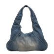 画像1: One Shoulder Denim Under Arm Tote Shoulder Bag 　デニムクロワッサン三日月型アンダーアームトートショルダーバッグ (1)