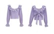 画像6: Women's two-wear bow tie chic shirt　ツーウェア蝶ネクタイボウレース付きブラウス (6)