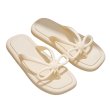 画像8: ribbon point thong sandals shoes　リボン付きトングサンダル スリッパ フリップフロップシューズ (8)