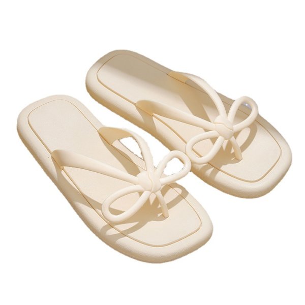 画像8: ribbon point thong sandals shoes　リボン付きトングサンダル スリッパ フリップフロップシューズ (8)