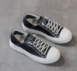 画像5: genuine leather pearl decoration lace up sneakers 　男女兼用ユニセックスパール付きレースアップレザースニーカー (5)