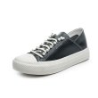 画像2: genuine leather pearl decoration lace up sneakers 　男女兼用ユニセックスパール付きレースアップレザースニーカー (2)