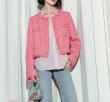 画像4: barbie pink tweed jacket　バービーピンクツイードフリンジジャケット (4)
