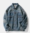 画像5: Simple Used Denim Style Jacket G Jean　ユニセックス 男女兼用ベーシックシンプルデニムジャケットGジャン　ジャンバー (5)
