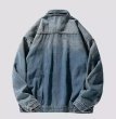 画像6: Simple Used Denim Style Jacket G Jean　ユニセックス 男女兼用ベーシックシンプルデニムジャケットGジャン　ジャンバー (6)