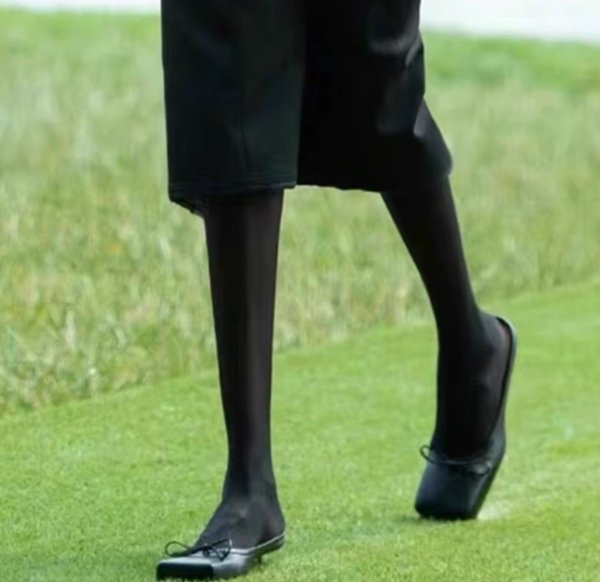 画像7: Genuine leather niche design bow square toe flat half slippers pumps shoes　リボンスクエアトゥ フラットレザーハーフサンダルスリッパパンプス バレーシューズ (7)