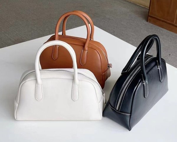 画像16: Portable Boston Square Tote Shoulder Bag Underarm bag 　スクエアボックストートショルダバッグアンダーアームショッピングバッグ (16)