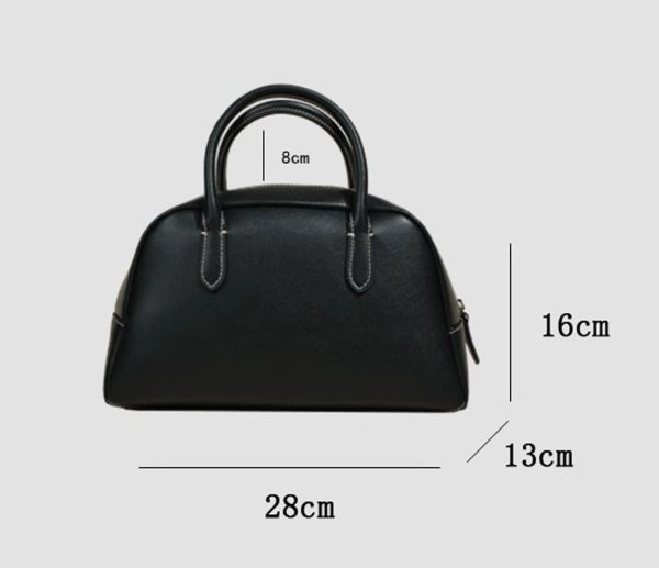 画像11: Portable Boston Square Tote Shoulder Bag Underarm bag 　スクエアボックストートショルダバッグアンダーアームショッピングバッグ (11)