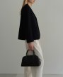 画像1: Portable Boston Square Tote Shoulder Bag Underarm bag 　スクエアボックストートショルダバッグアンダーアームショッピングバッグ (1)