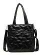 画像11: Men's Unisex quilting down tote shoulder crossbody bag　男女兼用ユニセックスキルティングダウントートショルダクロスボディーバッグ (11)